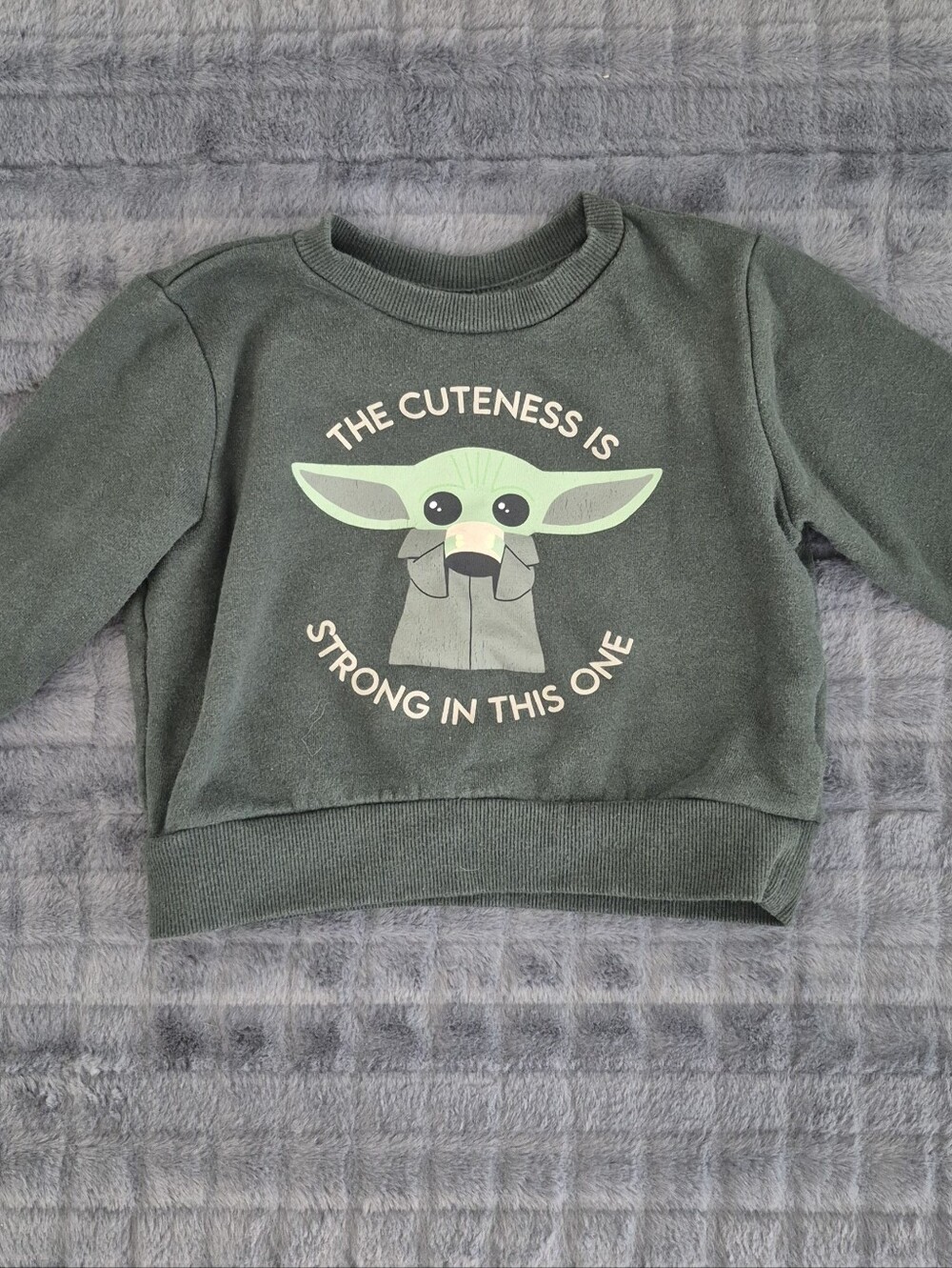 Grogu Star Wars Toddler Sweatshirt-Size 18 Months